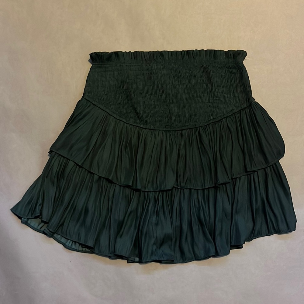 Mustard Seed Forest Green Skirt